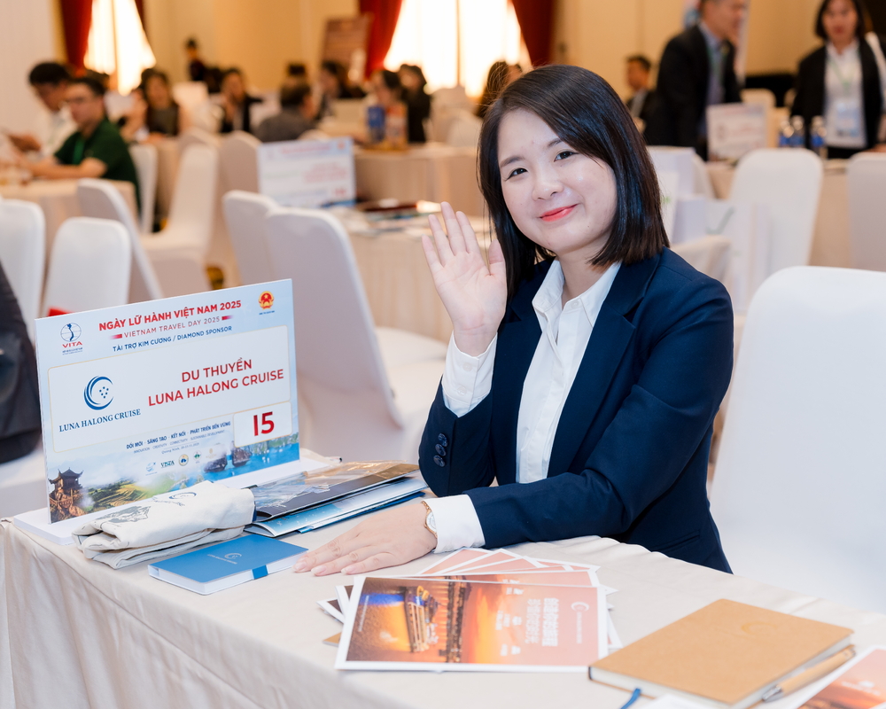 LUNA HALONG CRUISE – DIAMOND SPONSOR AT VIETNAM TRAVEL DAY 2025, REAFFIRMING ITS POSITION AS A LEADING LUXURY CRUISE BRAND