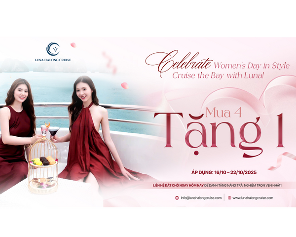BUY 4 GET 1 FREE - Happy Vietnamese Women's Day