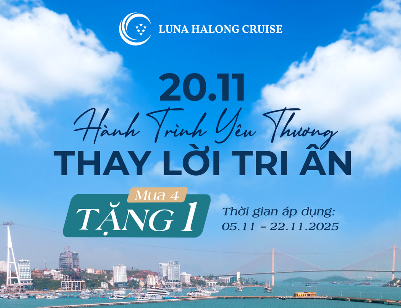 Món quà yêu thương - Hành trình tri ân cùng Luna Halong Cruise